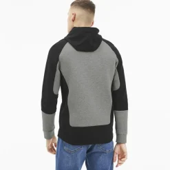 Puma Evostripe Hættetrøje Grå Sale