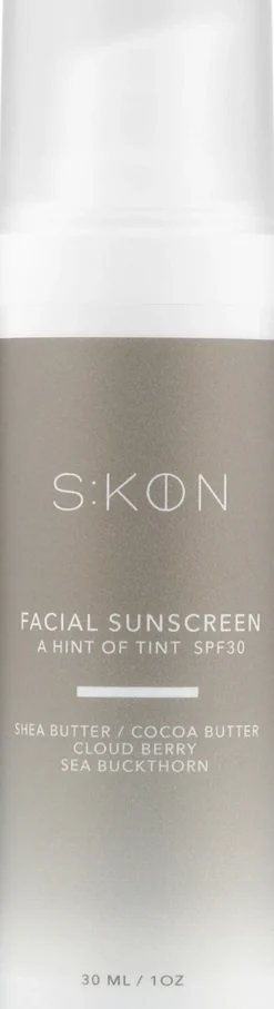 Skøn Skincare FACIAL SUNSCREEN - A HINT OF TINT SPF 30 Clearance