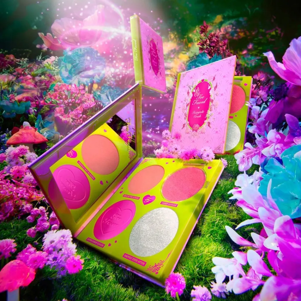 Too Faced Fairytale Crush - Blush Palette & Highlighter New