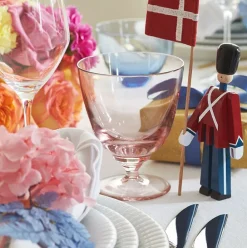 Kay Bojesen Fanebærer mini rød/blå/hvid