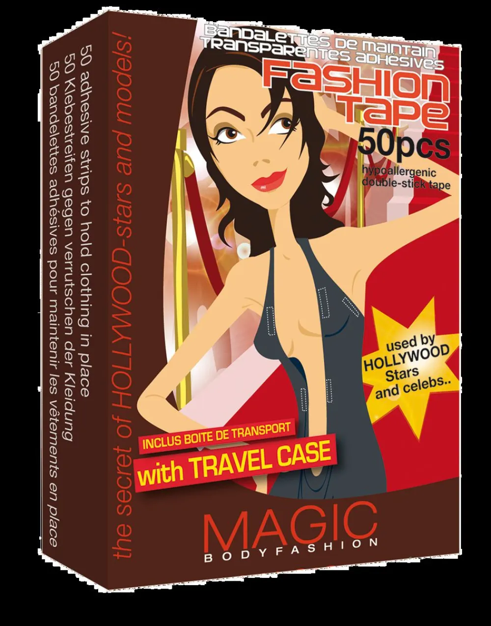Dame Magic Bodyfashion Fashion Tape - clear - one size