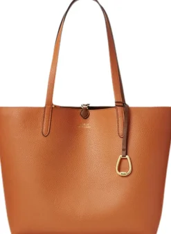 Faux-Leather Reversible Tote><noscript><img width=