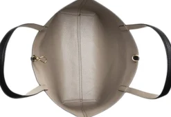 Lauren Ralph Lauren Faux-Leather Reversible Tote Black/taupe Discount