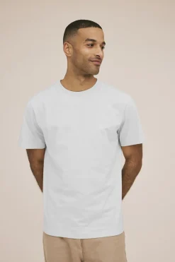 Magasin du Nord Collection Felix mid weight t-shirt Organic GOTS Bright white Best