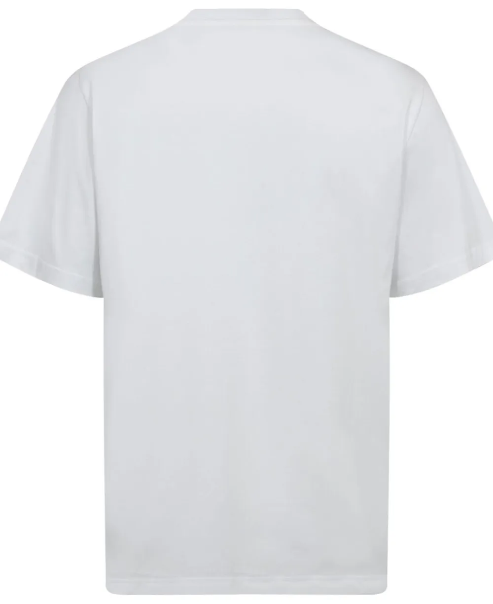 Magasin du Nord Collection Felix mid weight t-shirt Organic GOTS Bright white Best