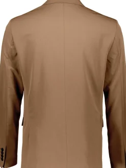 Lindbergh Fine twill stretch suit M&oslash;rk sand Sale