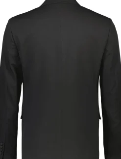 Lindbergh Fine twill stretch suit Sort Hot