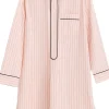 Dame Hay Fineline Long Nightshirt-M/L-Soft pink