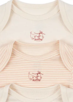 Fanga Fontana FIO STRIPE 3 PACK LS BODY OCS Blush mix New