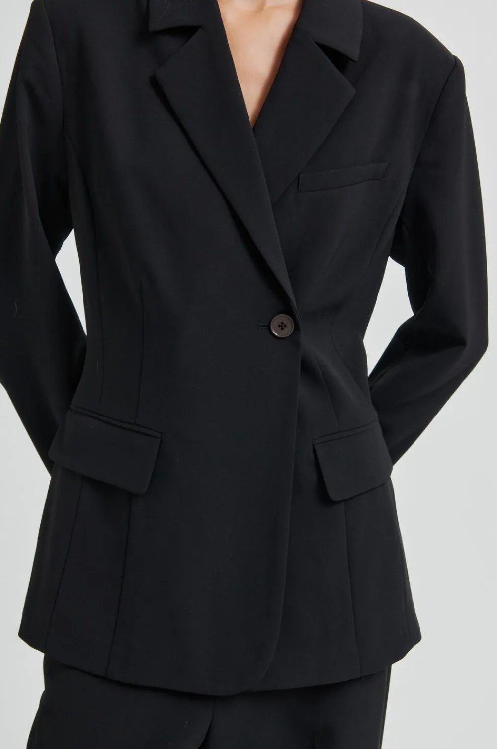 Second Female Fique Fitted Blazer Black Online