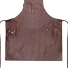 DutchDeluxes Five Pockets Apron, Slim Fit, Full Grain Leather Classic Bro
