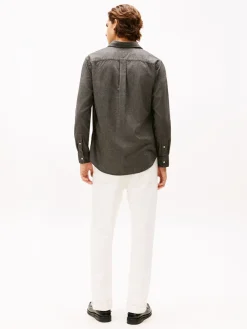 FLANNEL HERRINGBONE SHIRT><noscript><img width=