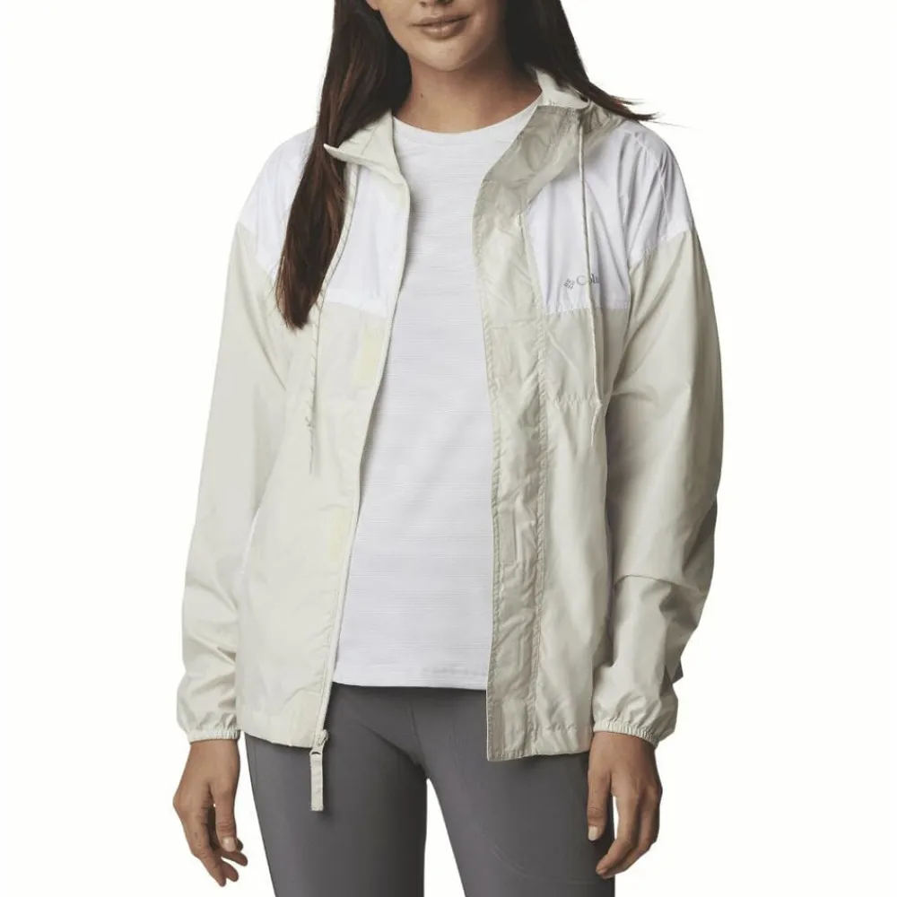 Columbia Flash Challenger Windbreaker jakke Chalk, white, cirrus grey Online