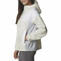 Columbia Flash Challenger Windbreaker jakke Chalk, white, cirrus grey Online
