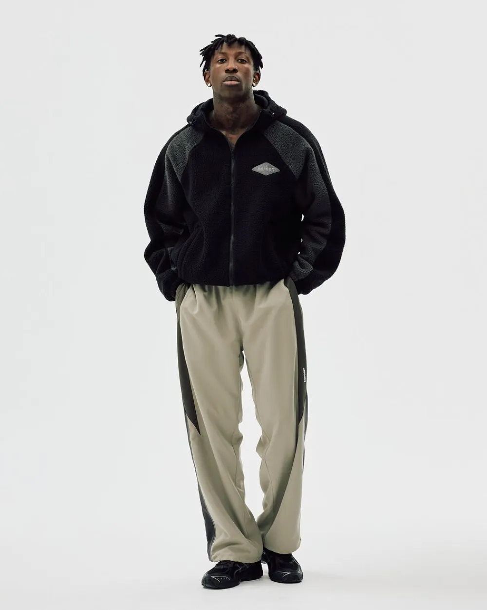 Bareen Fleece Jacket - Two-Tone