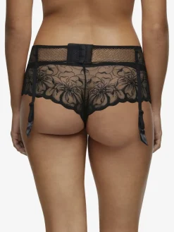 Chantelle Fleurs Waist cincher Black New