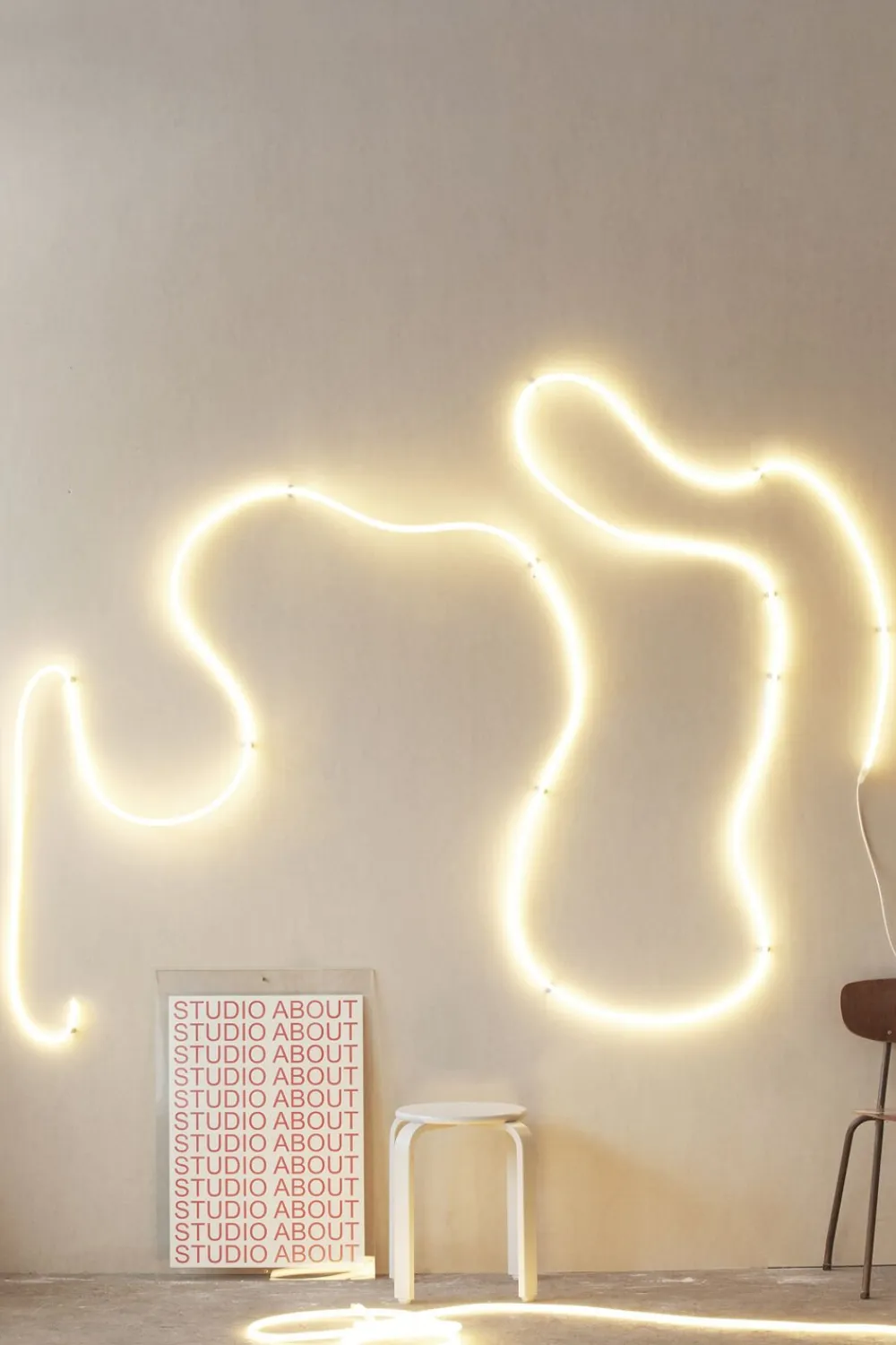 Studio About Flex tube, 9 m, warm white, 900016W Hot