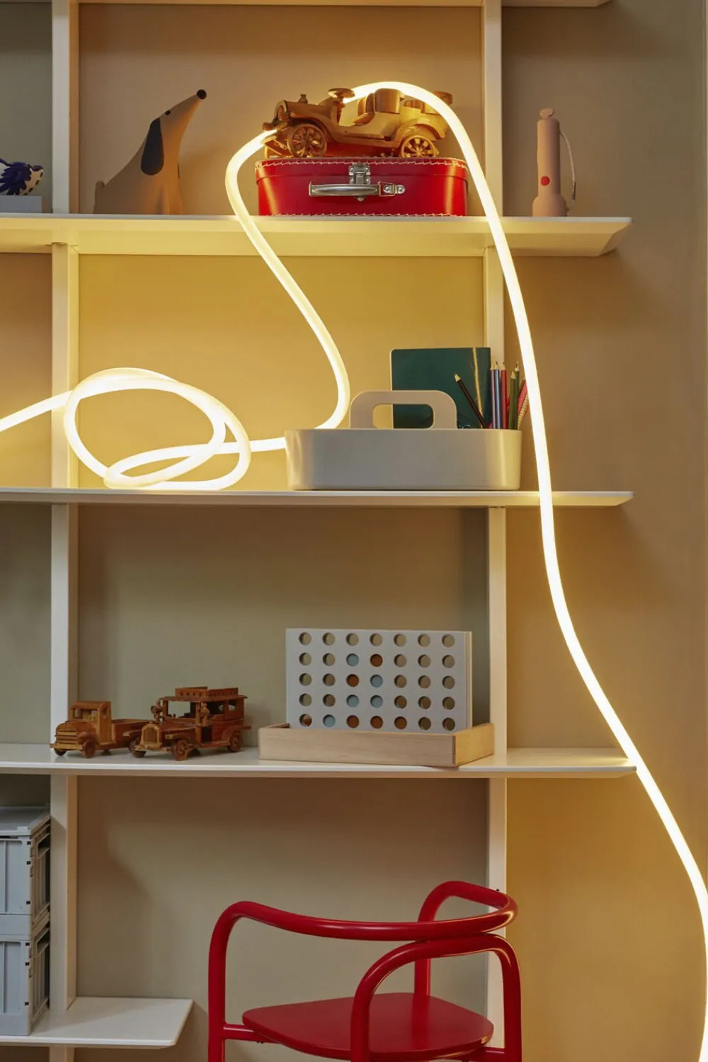 Studio About Flex tube, 9 m, warm white, 900016W Hot