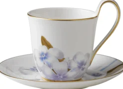 Flora 27 cl. højhankskop med underkop - Rhododendron>Royal Copenhagen Hot