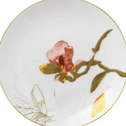 Royal Copenhagen Flora 22 cm. tallerken - Magnolia
