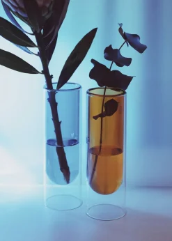 Studio About FLOWER TUBE, TALL TUBE, CYAN, 65200C