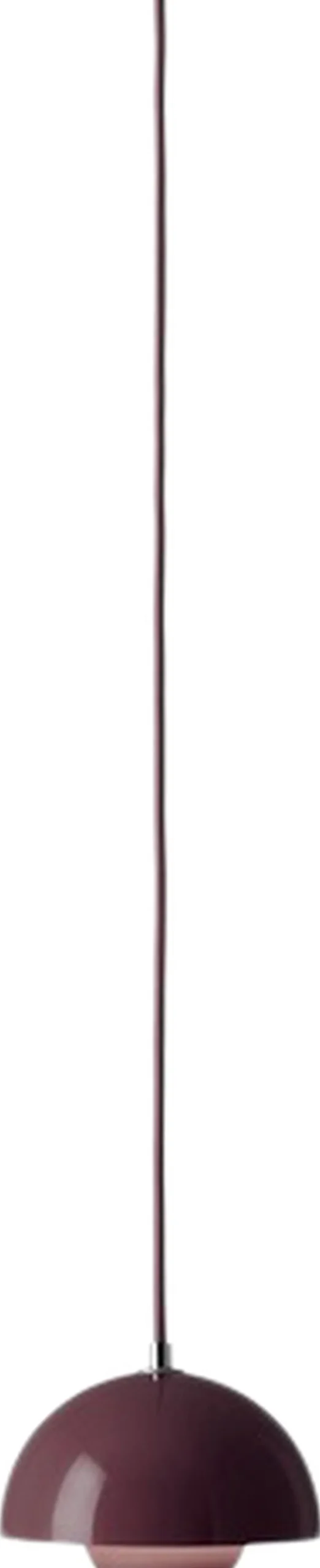 &Tradition Flowerpot Pendant VP10 Dark plum New