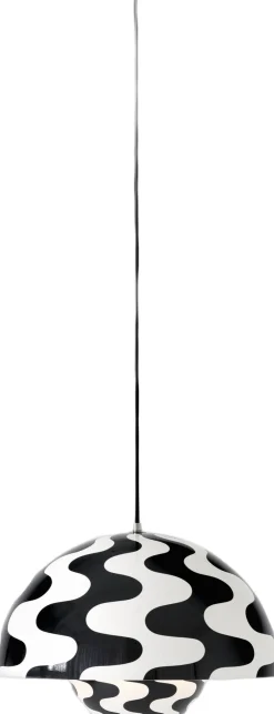 &Tradition Flowerpot Pendant VP7, Black/White