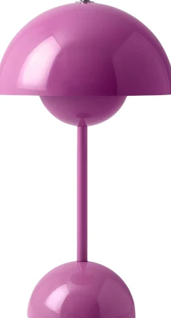 &Tradition Flowerpot Portable Lamp VP9, Magnetic Charger Tangy pink Outlet