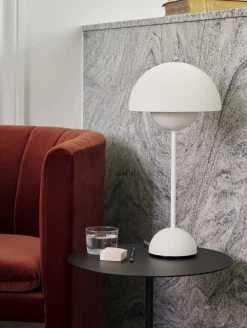 &Tradition Flowerpot VP3, Table Lamp Mat hvid Best