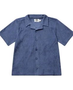 Magasin du Nord Collection Floyd kids shirt - Organic GOTS Blue shade Hot