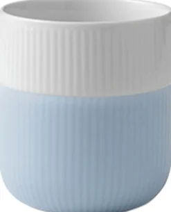 Royal Copenhagen Fluted Contrast Mug 35cl Dove Blue Best