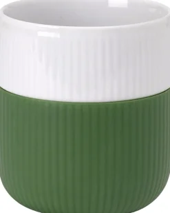 Royal Copenhagen Fluted Contrast Mug 35cl Forest Green Outlet