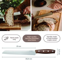 Fiskars Folken Brødkniv 21cm