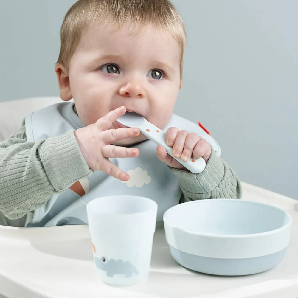 Done by Deer Foodie første spisesæt Playground Pudder Best