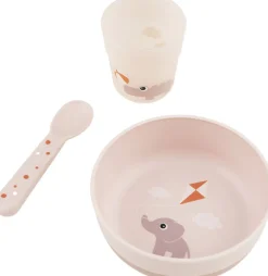 Done by Deer Foodie første spisesæt Playground Pudder Best