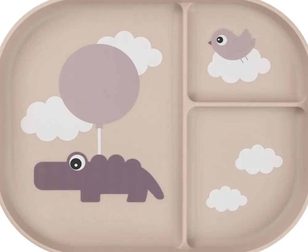 Børn Done by Deer Foodie inddelt tallerken Happy clouds