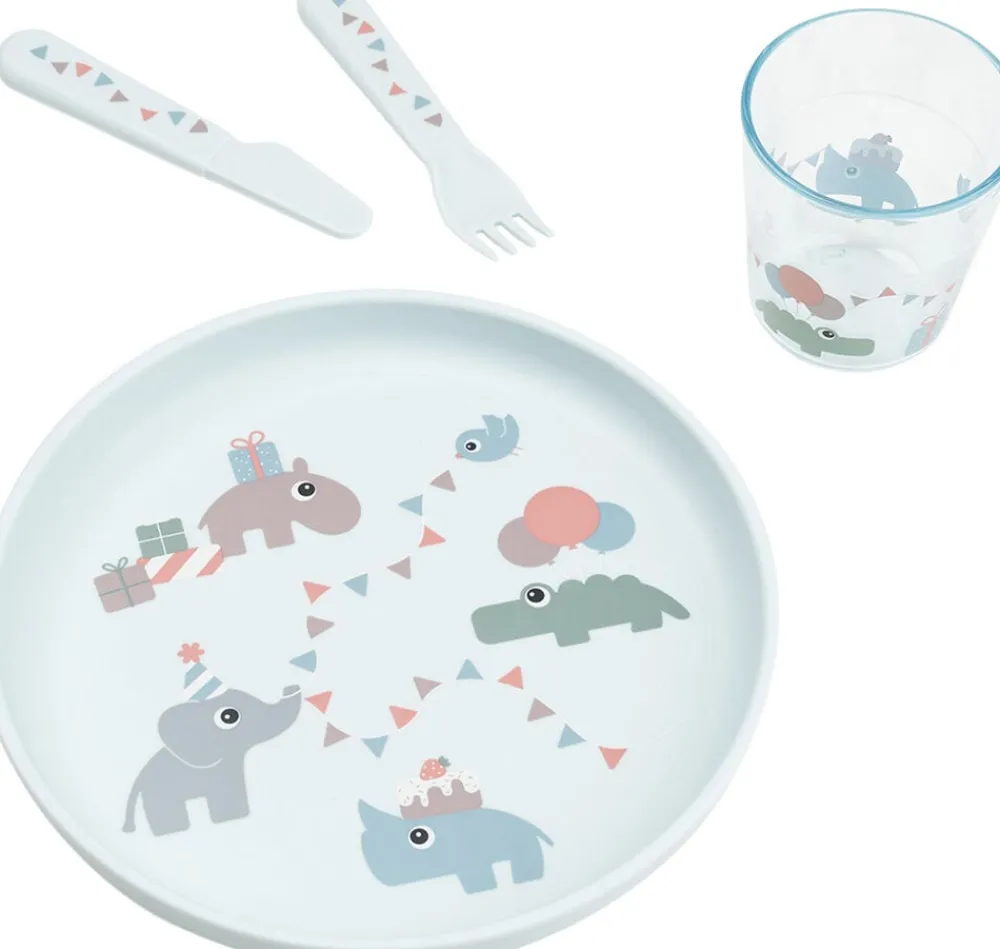 Børn Done by Deer Foodie spisesæt Celebration