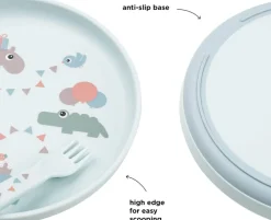 Børn Done by Deer Foodie spisesæt Celebration