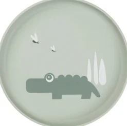 Done by Deer Foodie tallerken Croco Grøn Gr&oslash;n Online