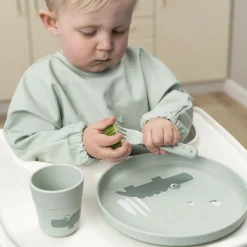 Done by Deer Foodie tallerken Croco Grøn Gr&oslash;n Online