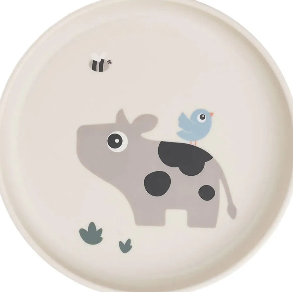 Børn Done by Deer Foodie tallerken Tiny farm