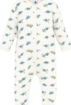 Petit Bateau FOOTLESS SLEEPSUIT 3M Marshmallow/multico Best