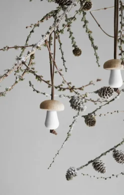 Forest Tales Svamp Ø4. 5 cm blank hvid><noscript><img width=