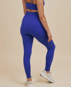 Cartel Copenhagen Form Seamless leggings - Cartel Blue Blå Clearance