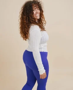 Cartel Copenhagen Form Seamless leggings - Cartel Blue Blå Clearance