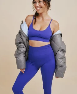 Cartel Copenhagen Form Seamless leggings - Cartel Blue Blå Clearance