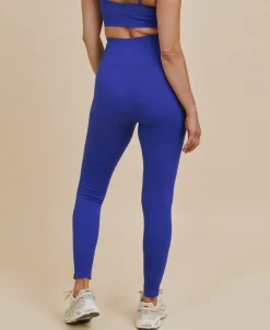 Cartel Copenhagen Form Seamless leggings - Cartel Blue Blå Clearance