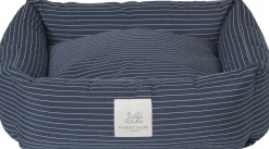 Fossflakes Hundeseng Navy Pinstripe Discount