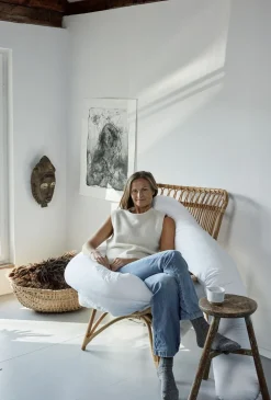 Fossflakes U-Pillow, SR incl. White Jersey Cover Clearance