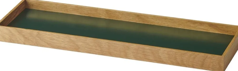 GEJST Frame tray small oak/green